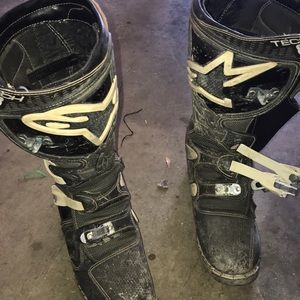 Men’s Tech 8 Alpinestars moto boots. Good shape